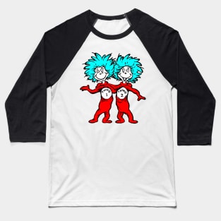 Thing 1 and Thing 2 Baseball T-Shirt